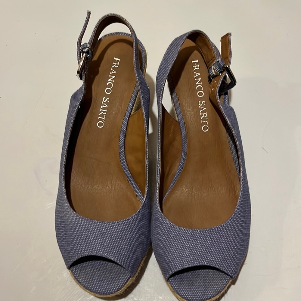 Blue sandals brand new